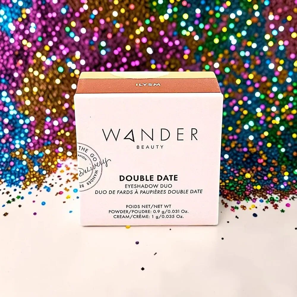 Wander Beauty Double Date Eyeshadow Duo in FIRST KISS & ILYSM NIB